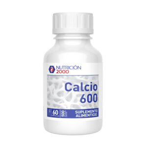 Calcio 600+D 60 Cápsulas Nutrición 2000
