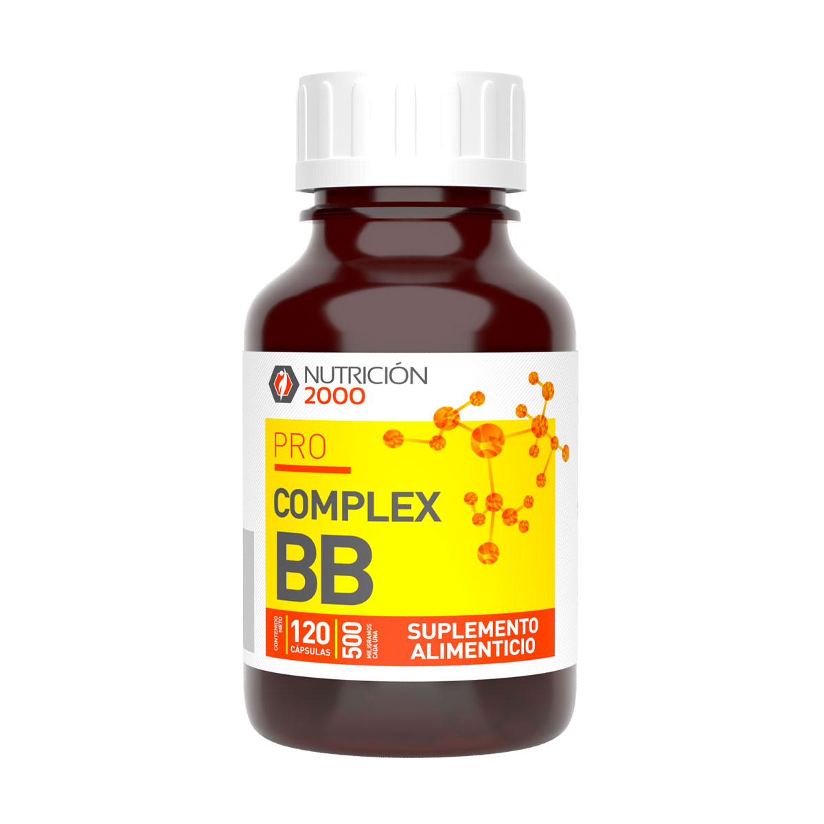 Pro Complex BB 120 Cápsulas 500 mg Nutrición 2000