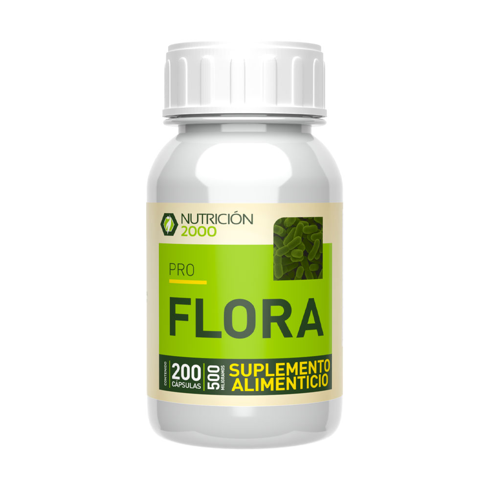 Pro Flora 200 Cápsulas Lactobacilos Nutrición 2000