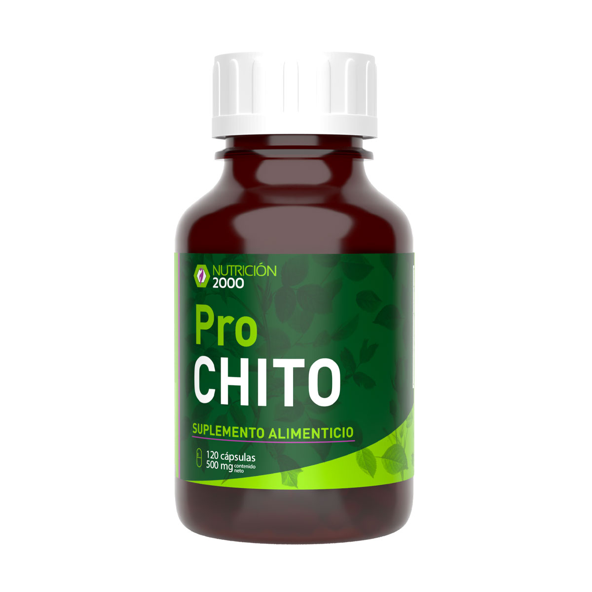 Pro Chito 120 Cápsulas 500 mg Nutrición 2000