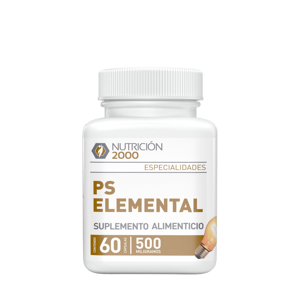 PS Elemental 60 Cápsulas 500 mg Nutrición 2000