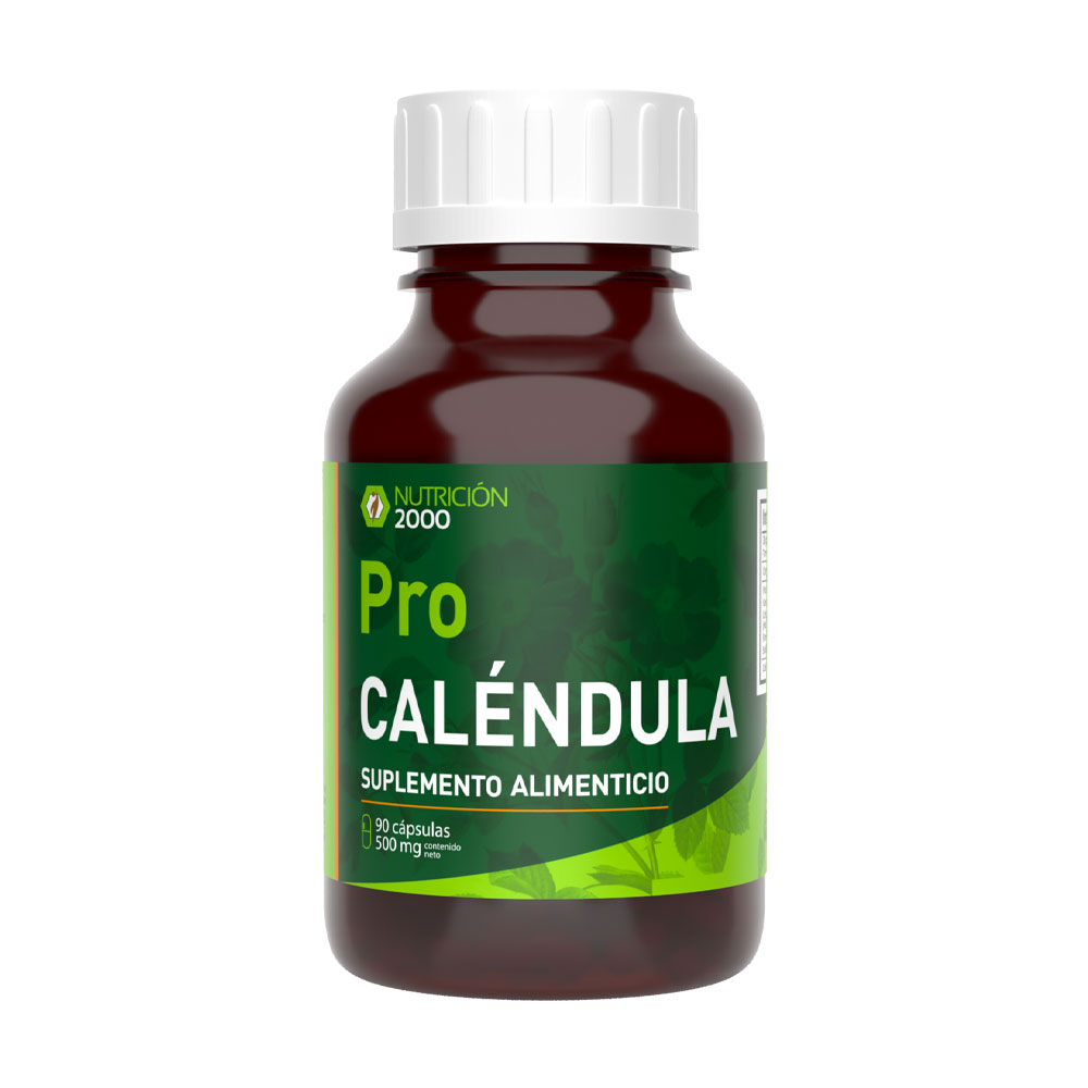 Caléndula Pro Té 90 Cápsulas 500 mg Nutrición 2000