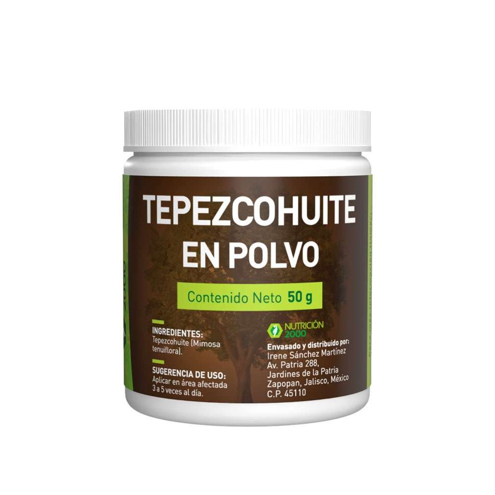 Tepezcohuite en Polvo 50 g Nutrición 2000