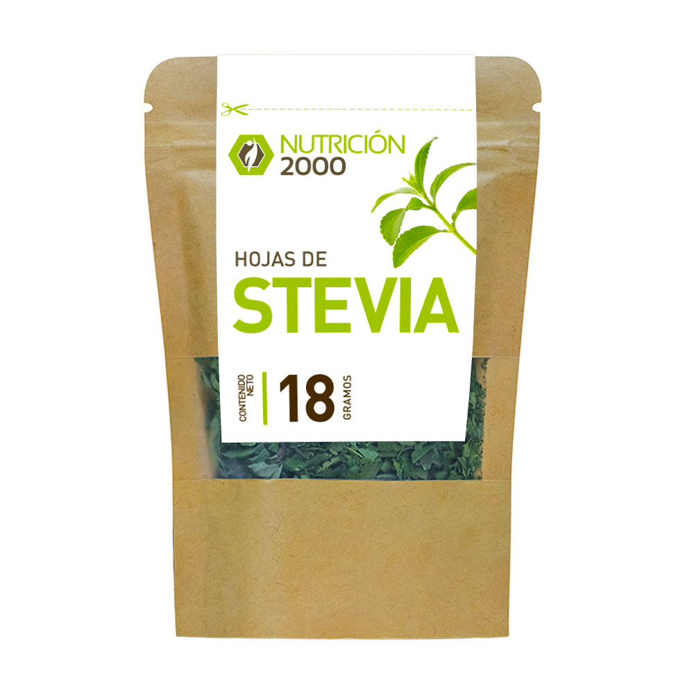 Hojas de Stevia 18 g Nutrición 2000