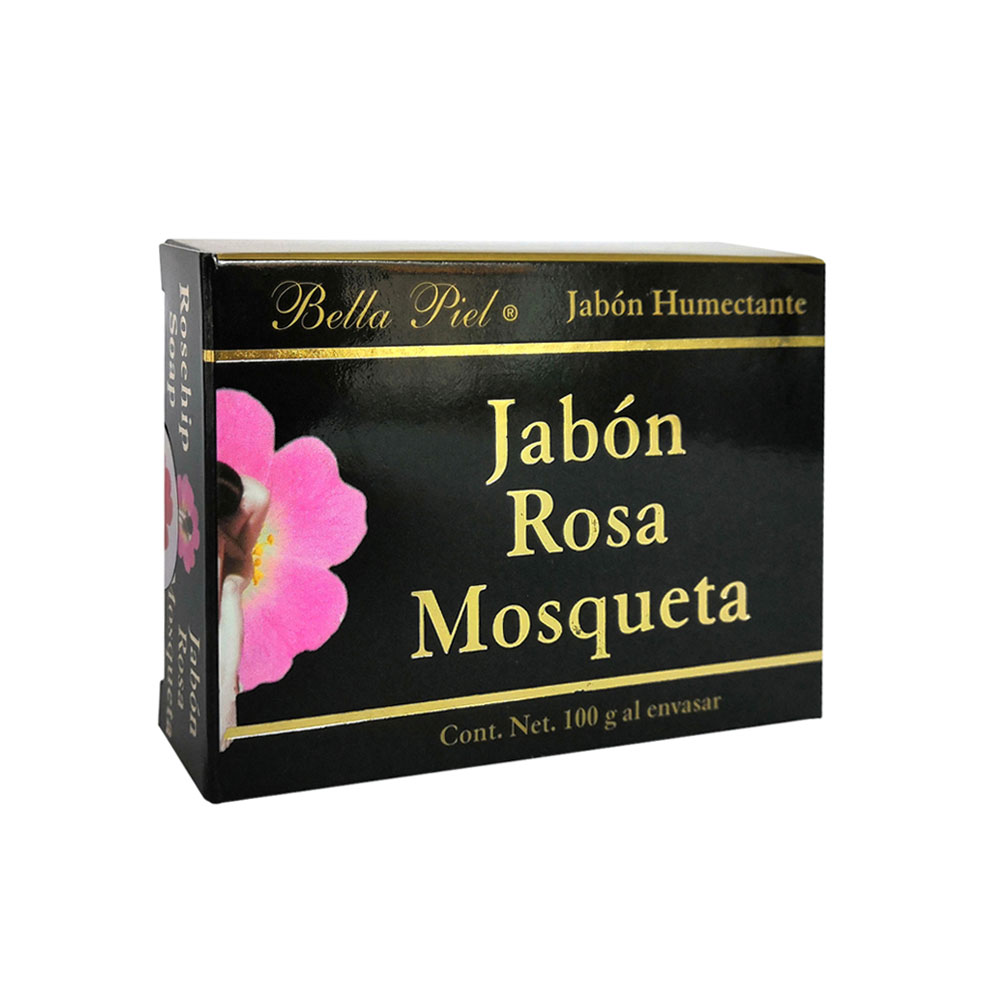 Jabón Facial Rosa Mosqueta 100 g Bella Piel