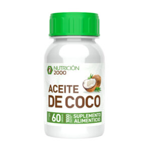 Aceite de Coco 60 Cápsulas 1000 mg Nutrición 2000