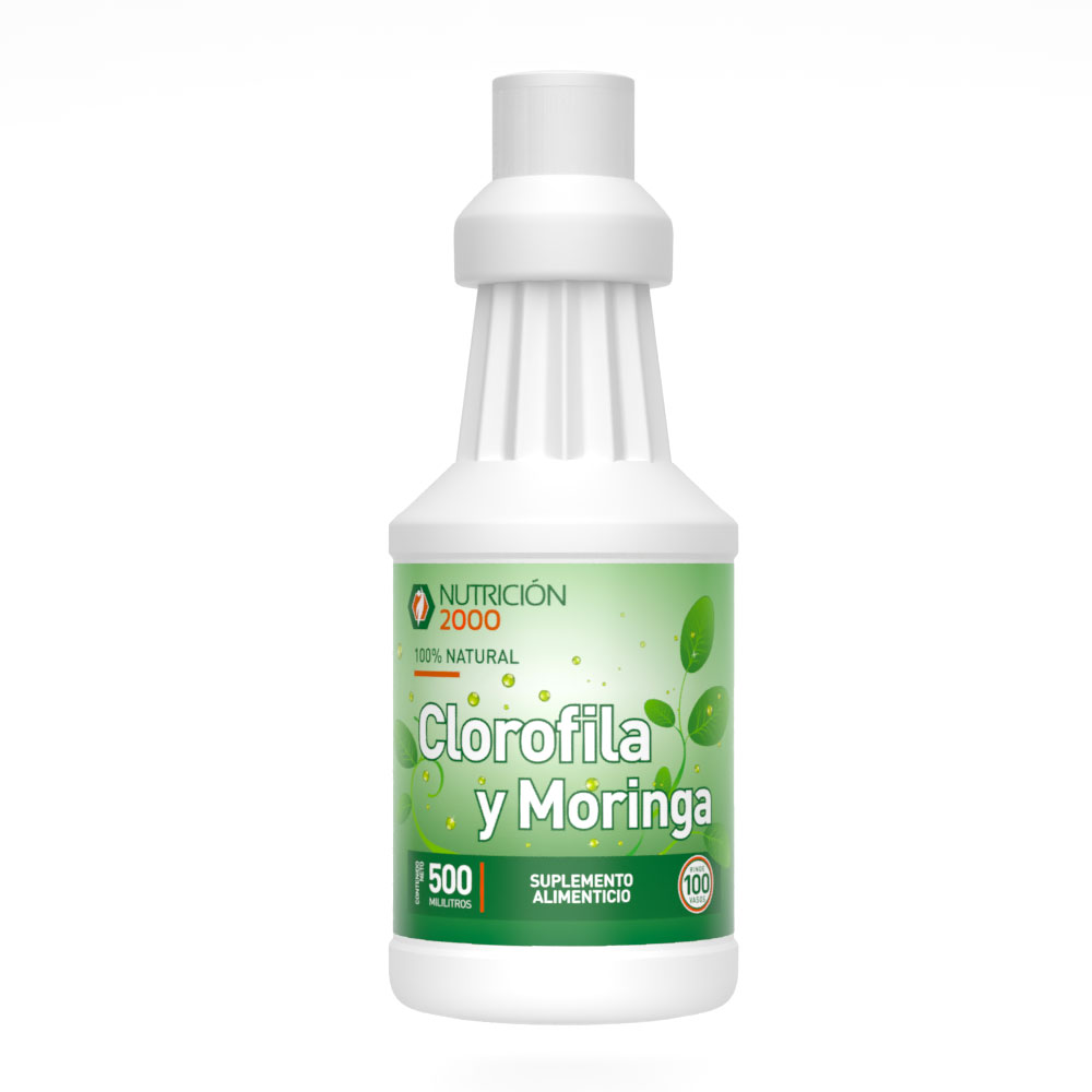 Clorofila con Moringa 500 ml Nutrición 2000