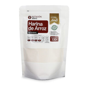 Harina de Arroz Integral 330 g Nutrición 2000