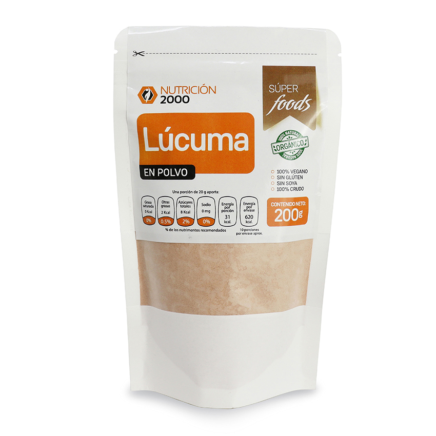 Lúcuma Organica 200 g Nutrición 2000