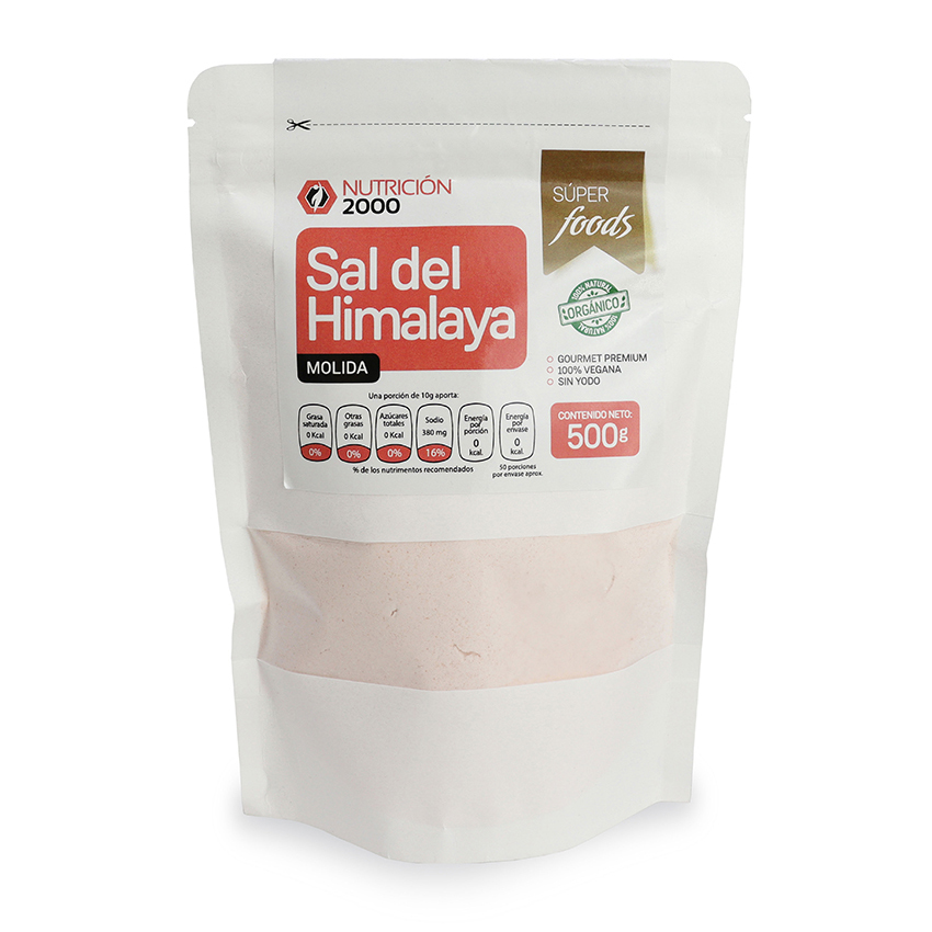Sal del Himalaya Molida 500 g Nutrición 2000