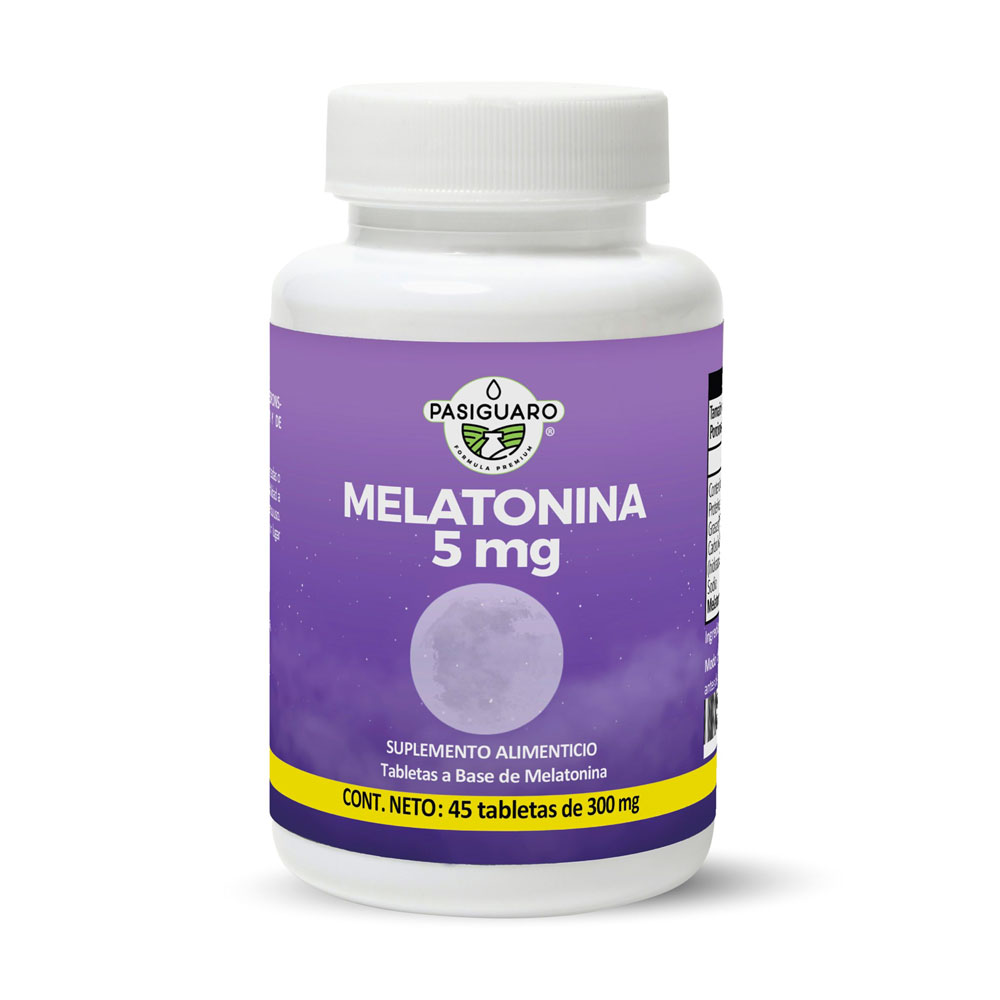 Melatonina 5 mg 45 Tabletas Pasiguaro