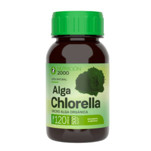 Alga Chlorella 120 Cápsulas Nutrición 2000