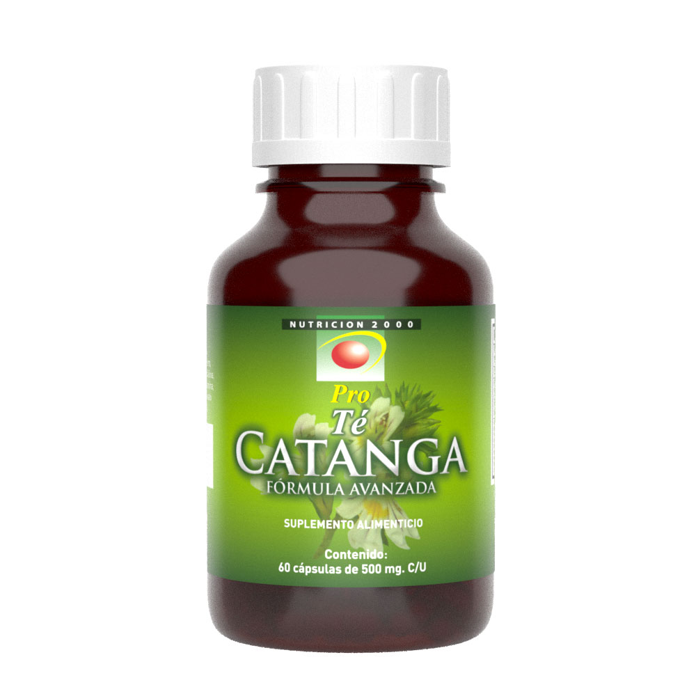 Catanga Pro Té 60 Cápsulas 500 mg Nutrición 2000 - La Panza es Primero