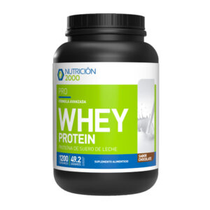 Whey Protein Chocolate 1200 g Nutrición 2000