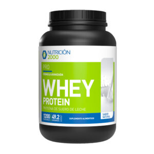 Whey Protein Natural 1200 g Nutrición 2000