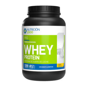 Whey Protein Vainilla 1200 g Nutrición 2000