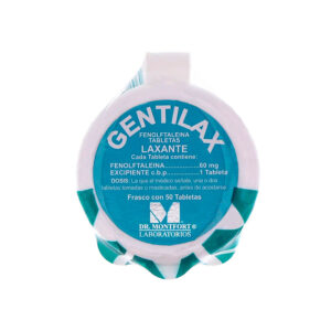Gentilax 50 Tabs 60 mg