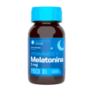 Vitamínico + Melatonina 5 mg 60 Cápsulas Nutrición 2000