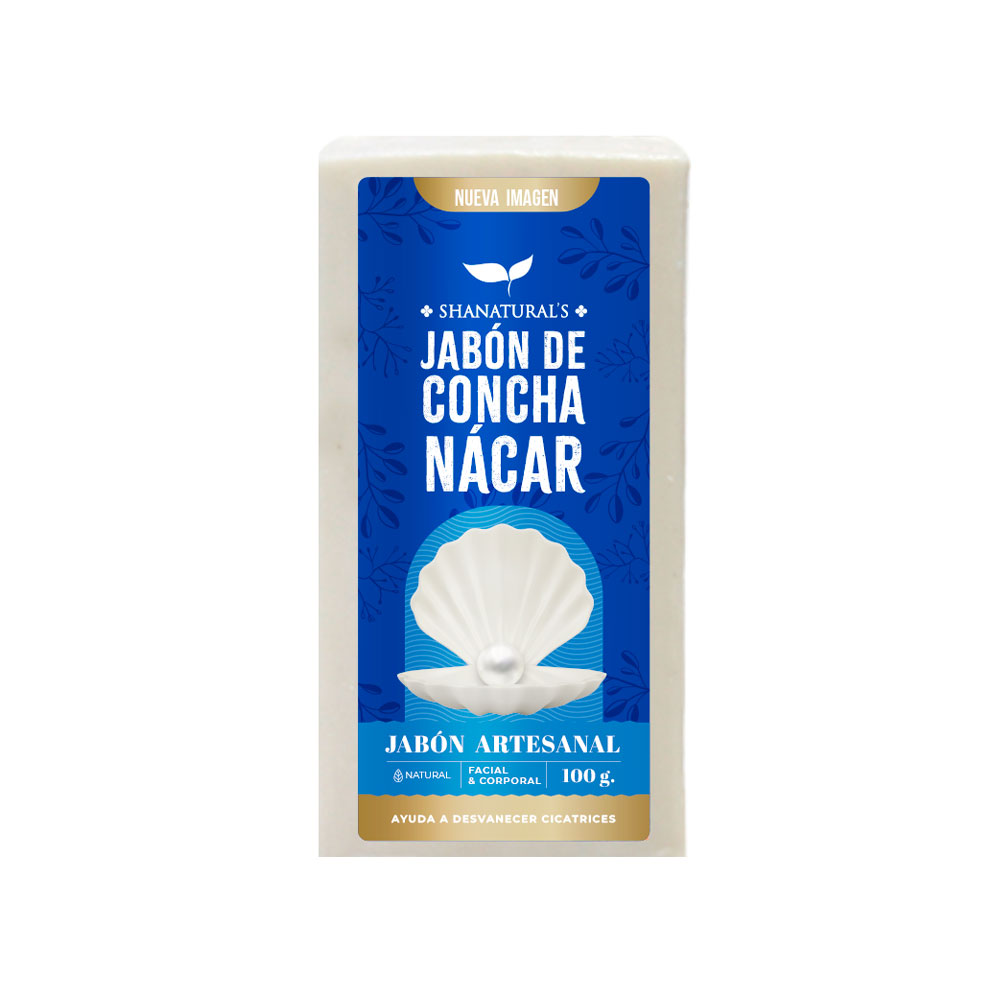 Jabón de Concha Nacar 100 g Shanaturals