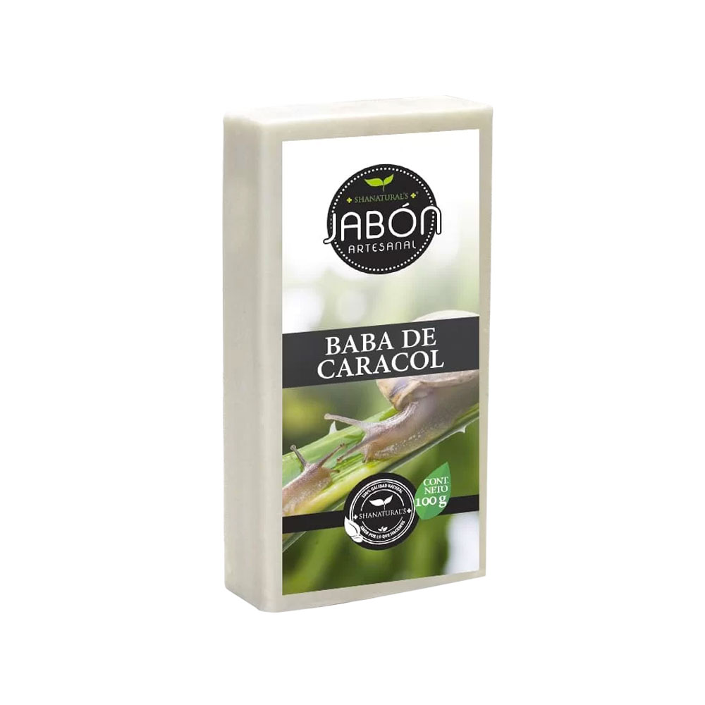 Jabón de Baba de Caracol 100 g Shanaturals