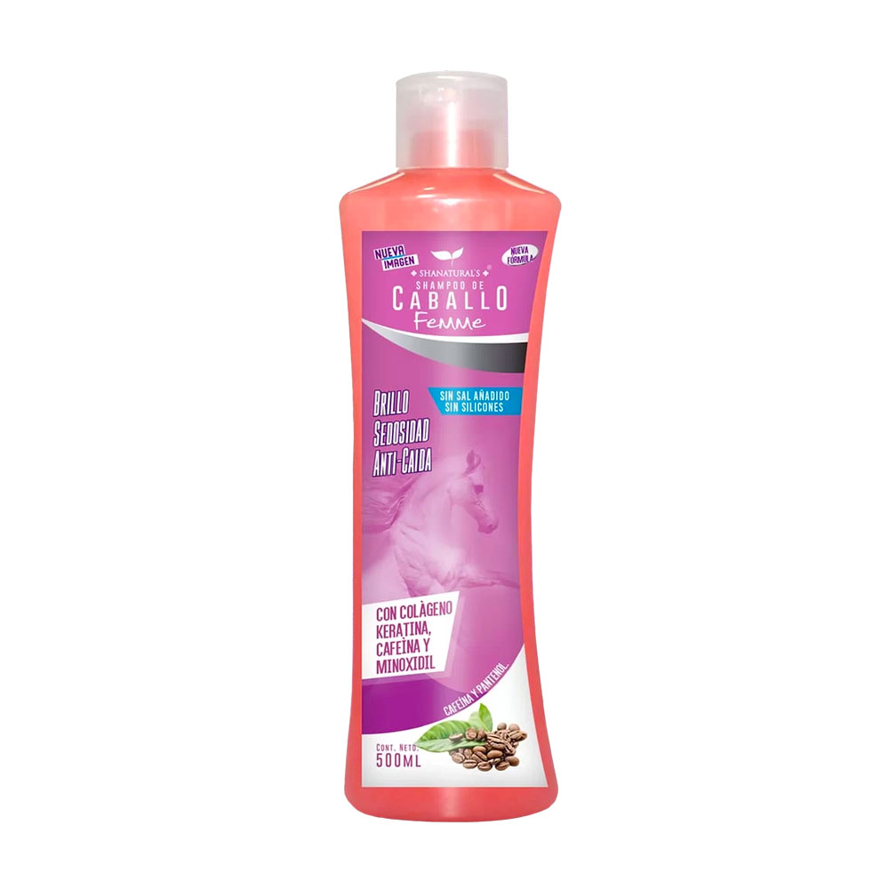 Shampoo de Caballo Femme 500 ml Shanaturals