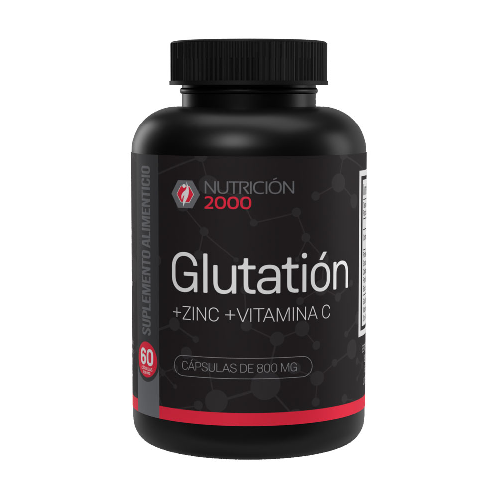 Glutatión 60 Cápsulas 800 mg Nutrición 2000