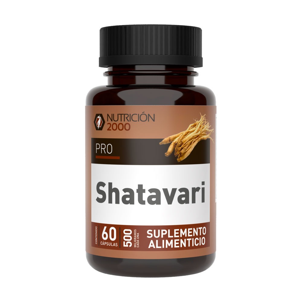 Shatavari 60 Cápsulas 500 mg Nutrición 2000