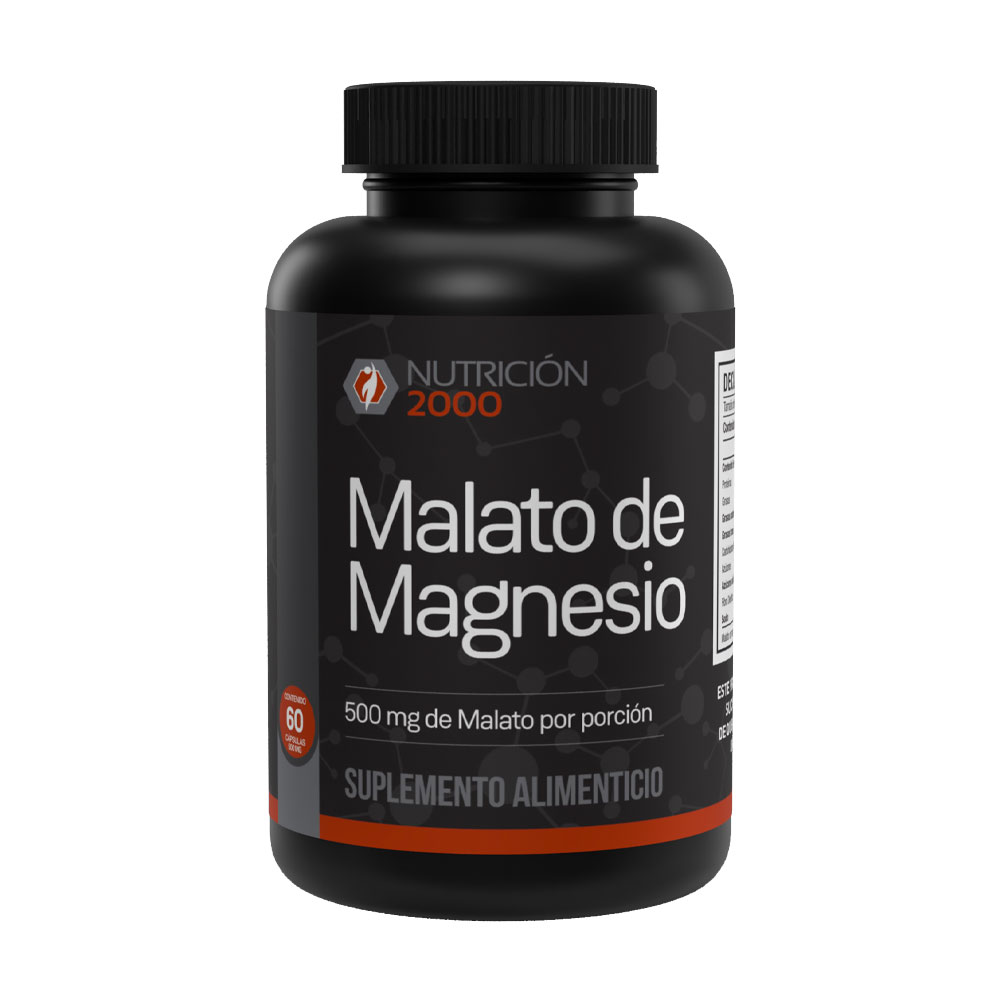 Malato de Magnesio 60 Cápsulas Nutrición 2000