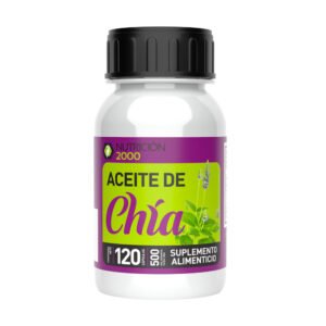 Aceite de Chía 120 Cápsulas Nutrición 2000