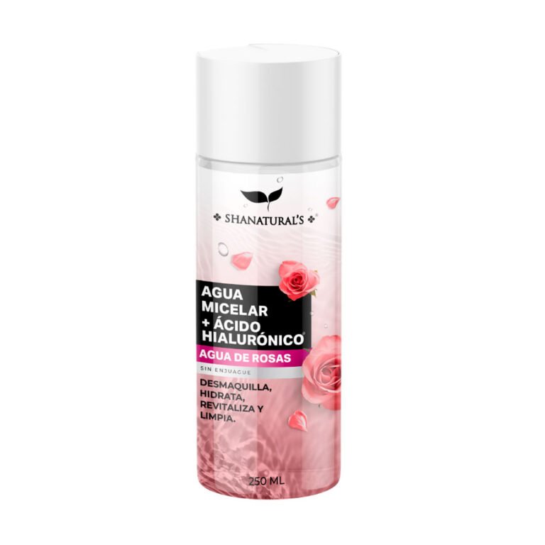 Agua Micelar a Hialurónico - Rosas 250 ml Shanaturals