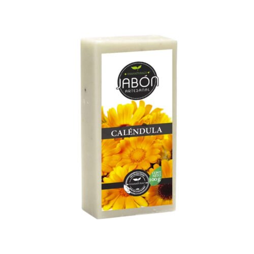 Jabón de Caléndula y Menta 100 g Shanaturals