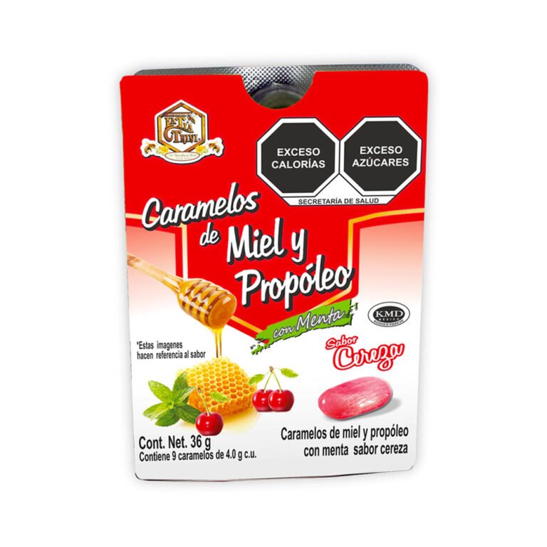 Caramelos de Miel y Propóleo Cereza Tia Trini