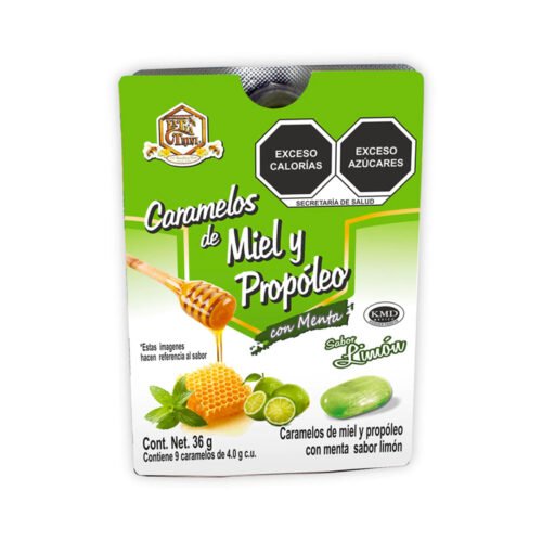 Caramelos de Miel y Propóleo Limón Tia Trini