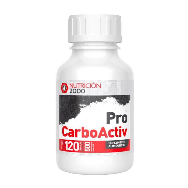 CarboActiv Pro 120 Cápsulas 500 mg Nutrición 2000