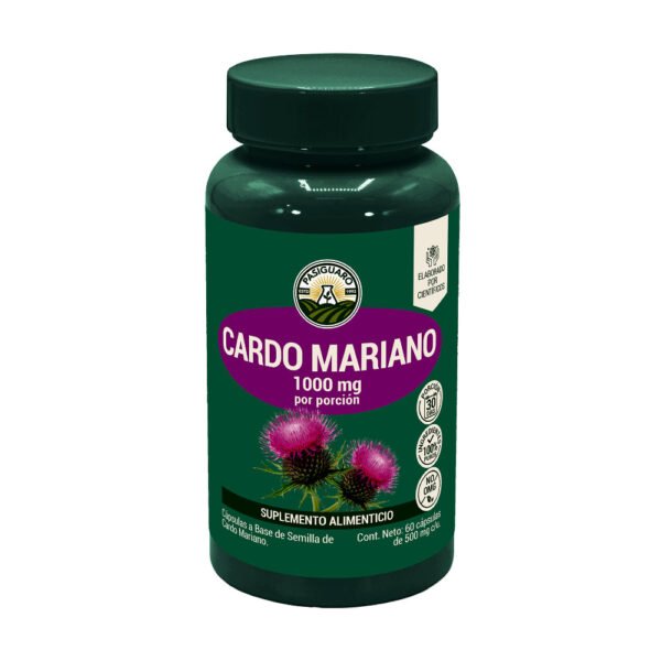 Cardo Mariano 60 Cápsulas 500 mg Pasiguaro