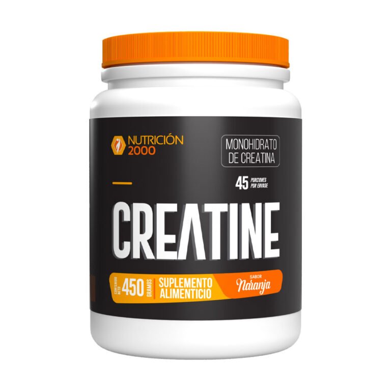Creatina Monohidratada  Naranja 454 g Nutrición 2000