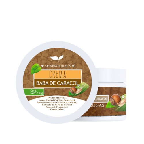 Crema de Baba de Caracol 100 g Shanaturals