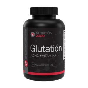 Glutatión 60 Cápsulas 800 mg Nutrición 2000