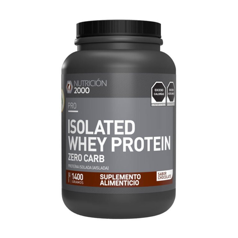 Iso-Whey-Choco.jpg Isolated Whey Protein Chocolate 1400 g Nutrición 2000