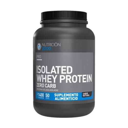 Isolated Whey Protein Natural 1400 g Nutrición 2000