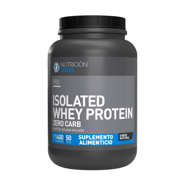 Isolated Whey Protein Natural 1400 g Nutrición 2000