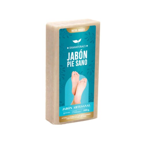 Jabón Pie Sano 100 g Shanaturals
