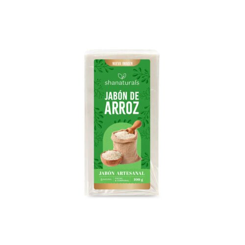 Jabón de Arroz 100 g Shanaturals