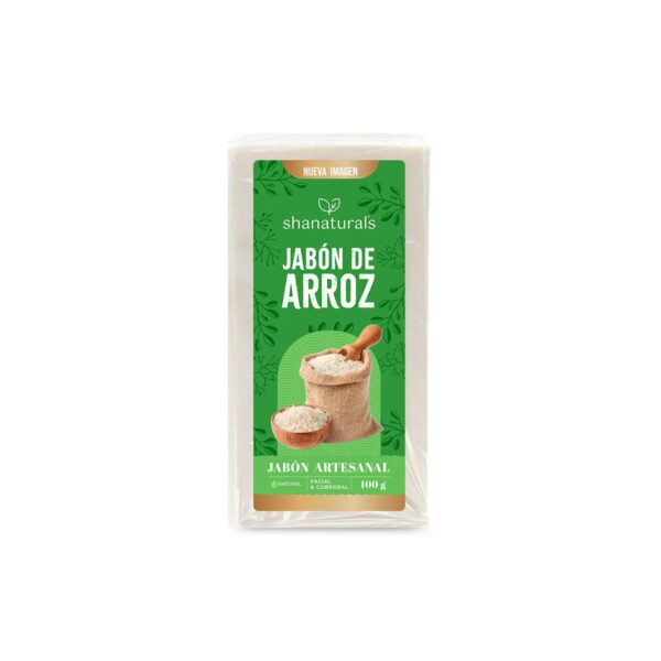 Jabon de Arroz Jabón de Arroz 100 g Shanaturals