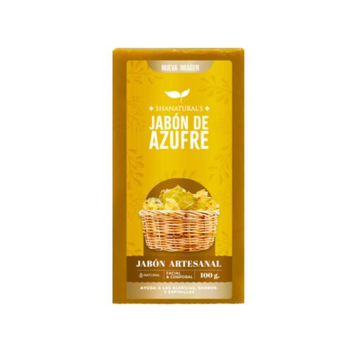 Jabón de Azufre 100 g Shanaturals