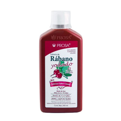 Jarabe de Rábano Prosa 340 ml