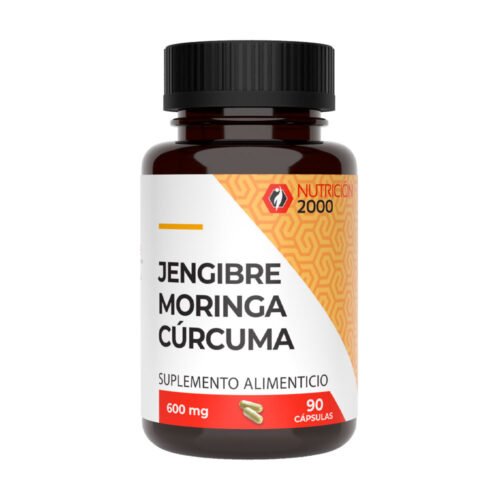 Jengibre Moringa y Cúrcuma 90 Cápsulas Nutrición 2000