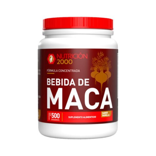 Maca Bebida Sabor Vainilla 500 g Nutrición 2000
