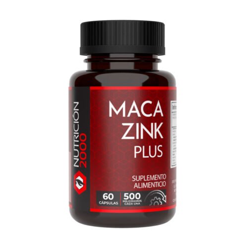Maca Zink Plus 60 Cápsulas Nutrición 2000