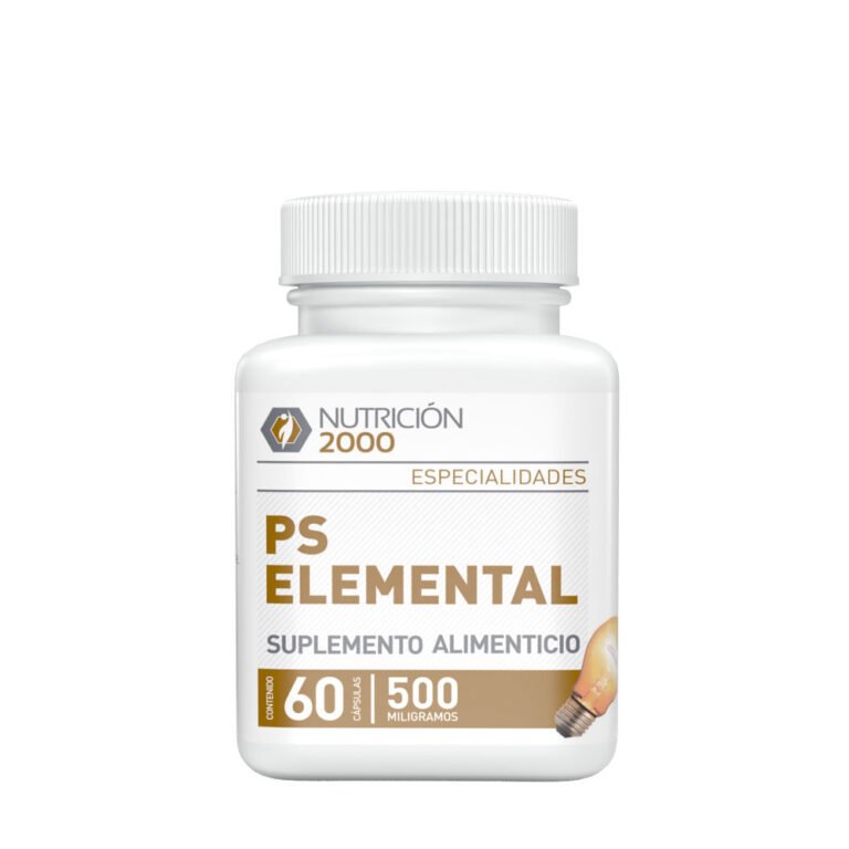 PS-Elmental-30.jpg PS Elemental 60 Cápsulas 500 mg Nutrición 2000